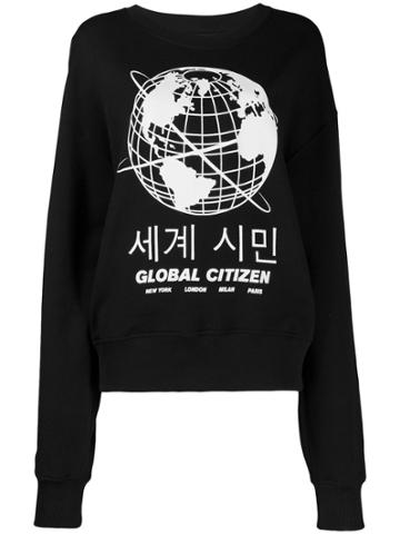 House Of Holland Global Citizen Sweatshirt - Black