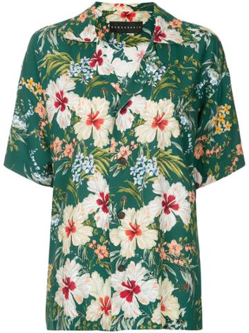 Nino Babukhadia Hawaiian Shirt - Green