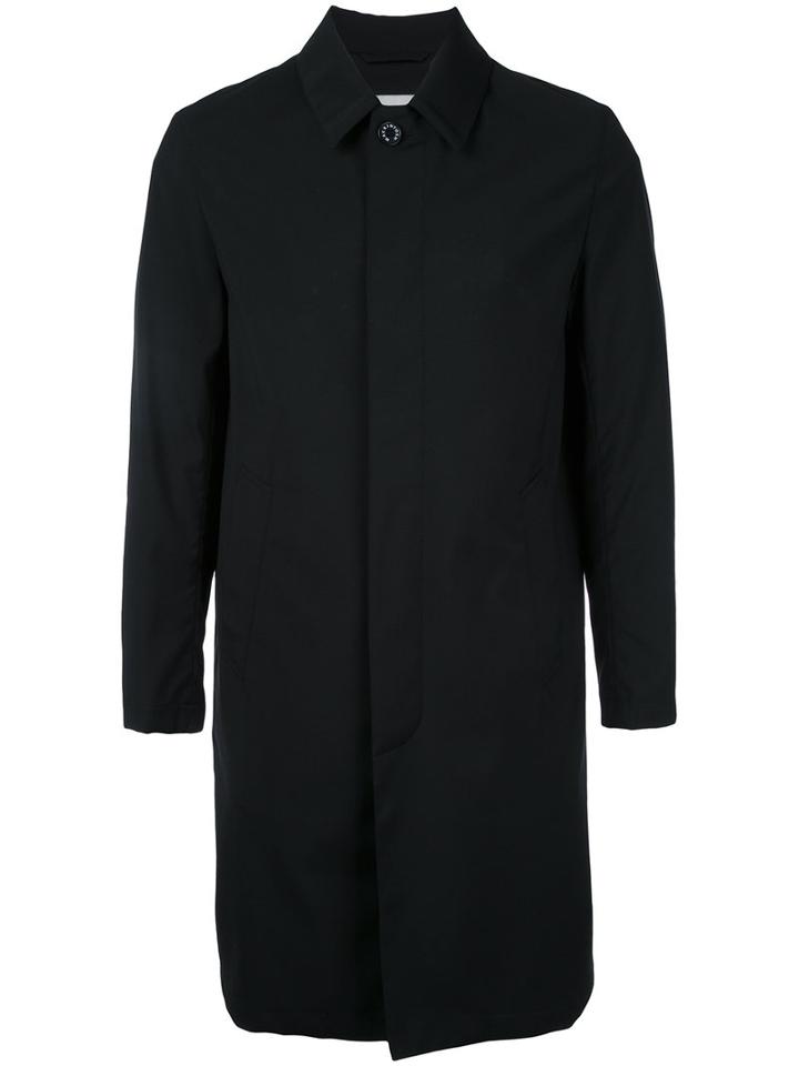 Mackintosh - Single Breasted Coat - Men - Cotton - 38, Black, Cotton