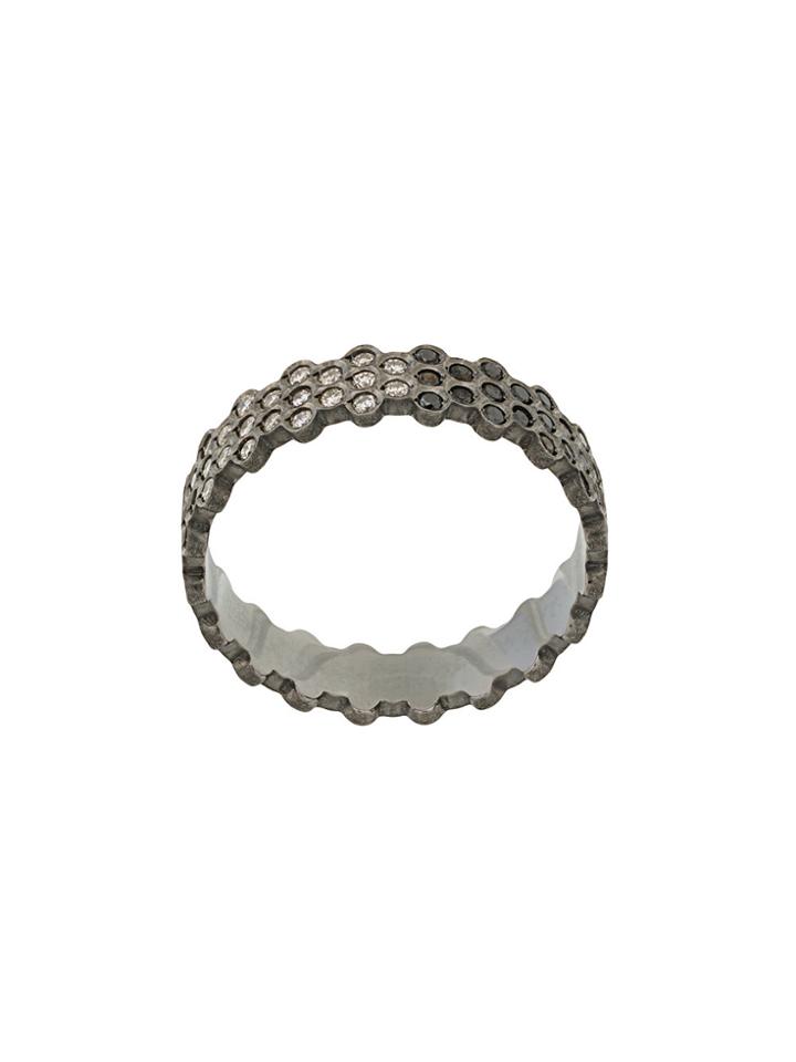 Savoir Joaillerie 14kt White Gold And Diamonds She Ring - Metallic