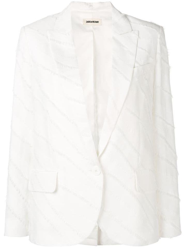 Zadig & Voltaire Fashion Show Viking Blazer - White