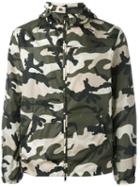 Valentino Camouflage Jacket, Men's, Size: 48, Polyamide/polyester