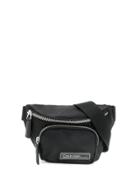 Calvin Klein Leather Trim Belt Bag - Black