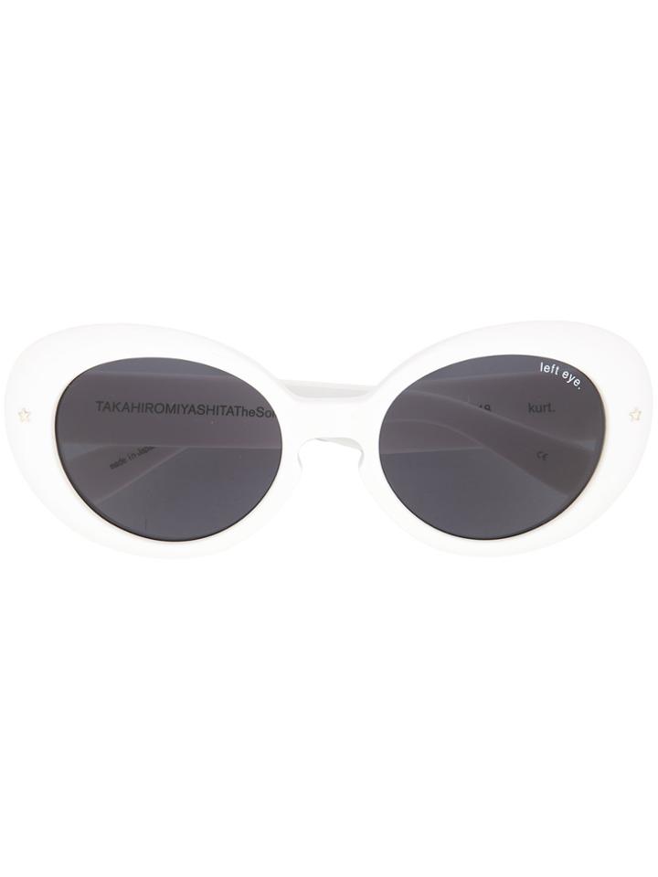 Takahiromiyashita The Soloist Kurt Cobain Sunglasses - White