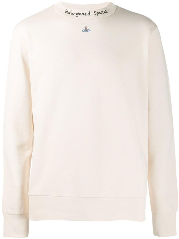 Vivienne Westwood Crew Neck Sweatshirt - Neutrals