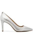 Michael Kors Collection Pointed Toe Pumps - Silver