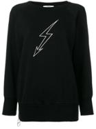 Givenchy Storm Sign Printed Sweatshirt - Black