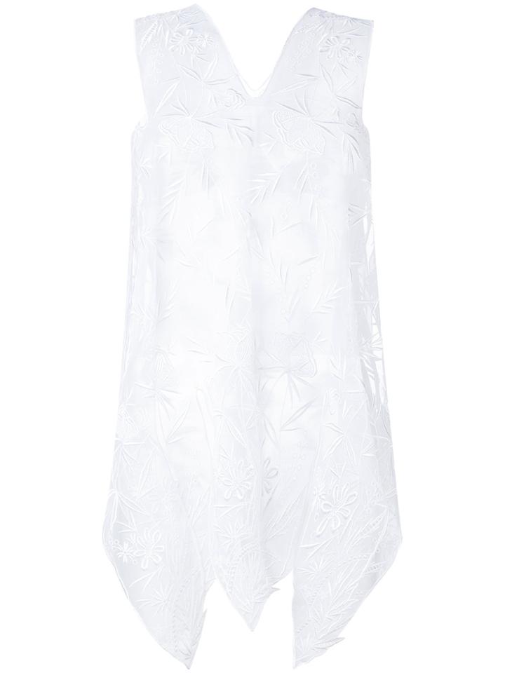 Christopher Kane Lace Teeth Top - White