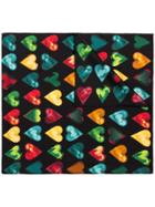 Versace Heart Print Scarf - I1080 Multicoloured