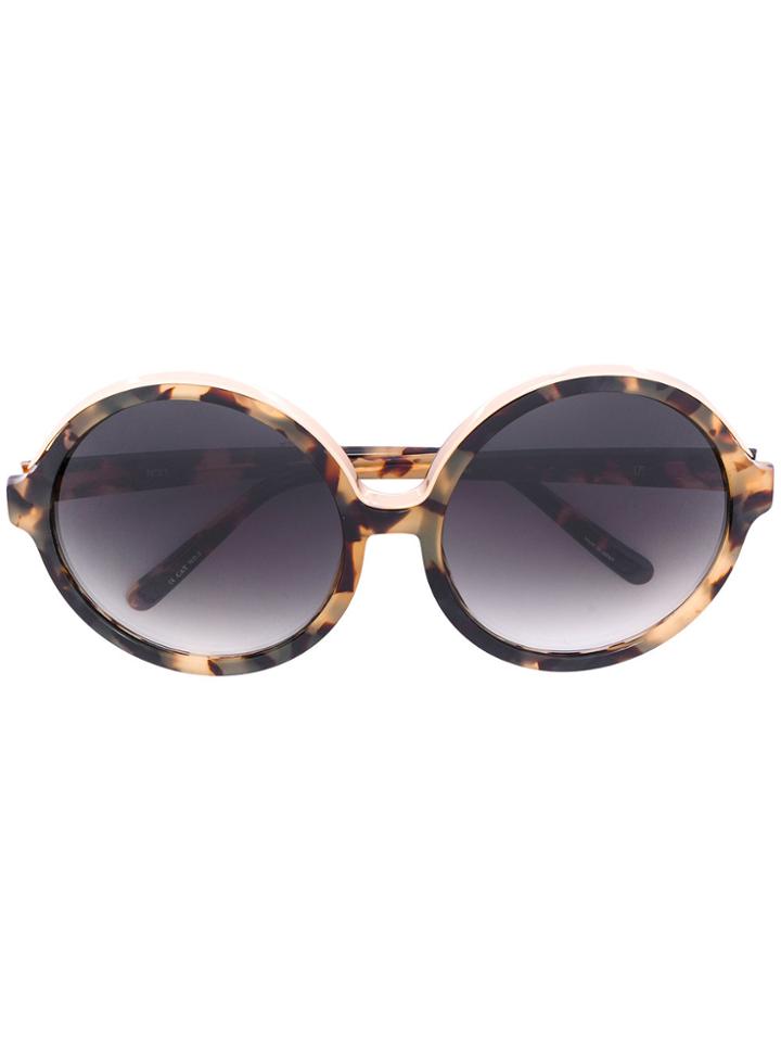 No21 Oversized Round Frame Sunglasses - Multicolour