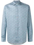 Etro - Paisley Print Shirt - Men - Cotton - Xl, Blue, Cotton