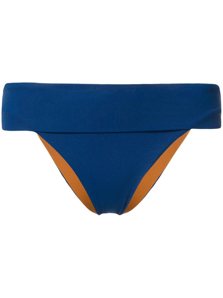 Fisico High Slip Bikini Bottoms - Blue