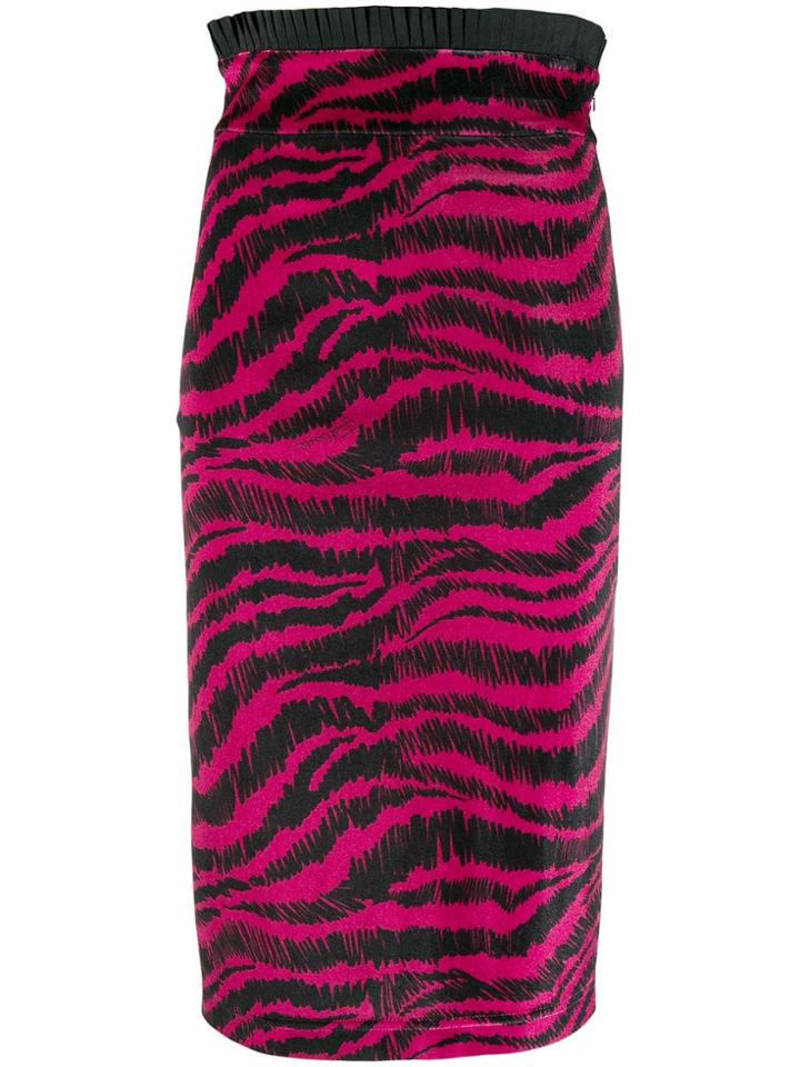 Just Cavalli Scribble-print Skirt - Pink