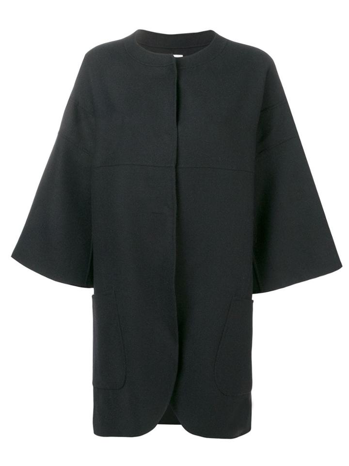 Odeeh Wide Sleeve Coat - Blue