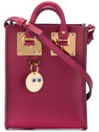 Sophie Hulme Double Handles Mini Tote, Women's, Red