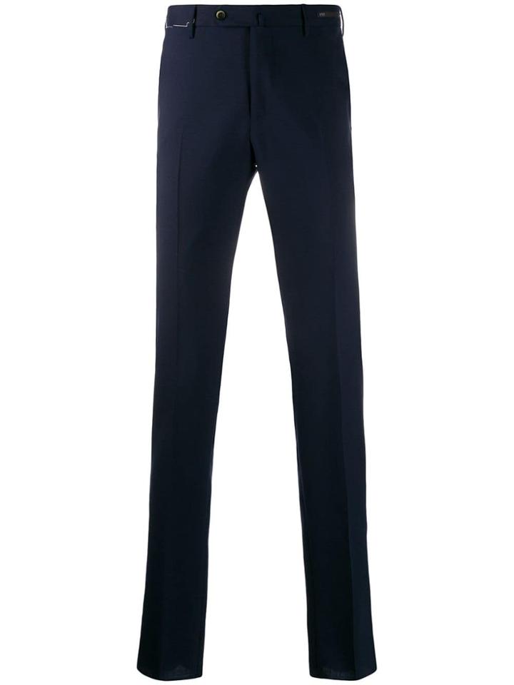 Pt01 Classic Slim Chinos - Blue