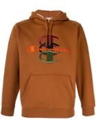 Supreme Stacked C Hooded Sweatshirt - Brown