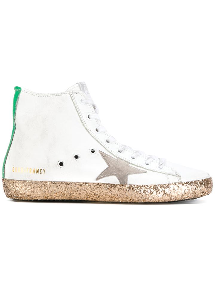 Golden Goose Deluxe Brand Francy High-top Sneakers - White