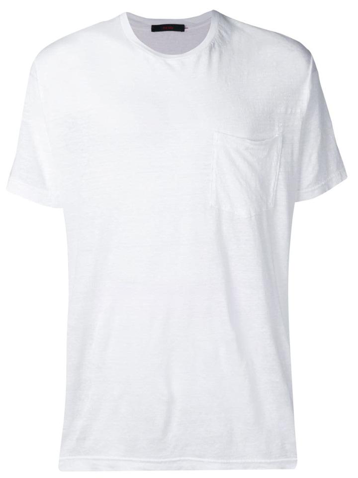 The Gigi Chest Pocket T-shirt - White