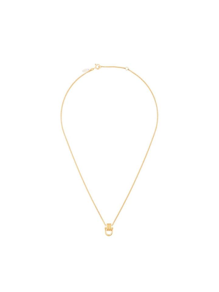 Wouters & Hendrix A Wild Original! Dangling Clasp Necklace - Metallic