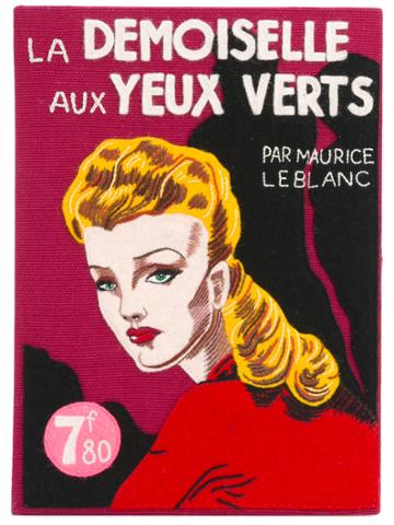 Olympia Le-tan La Demoiselle Aux Yeux Verts Book Clutch - Pink &