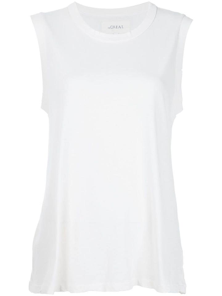 The Great Sleeveless Tank Top - White