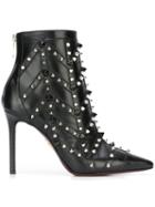 Cesare Paciotti Studded Ankle Boots