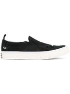 Mcq Alexander Mcqueen Swallow Slip-on Sneakers - Black