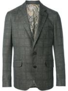 Etro Tonal Check Blazer