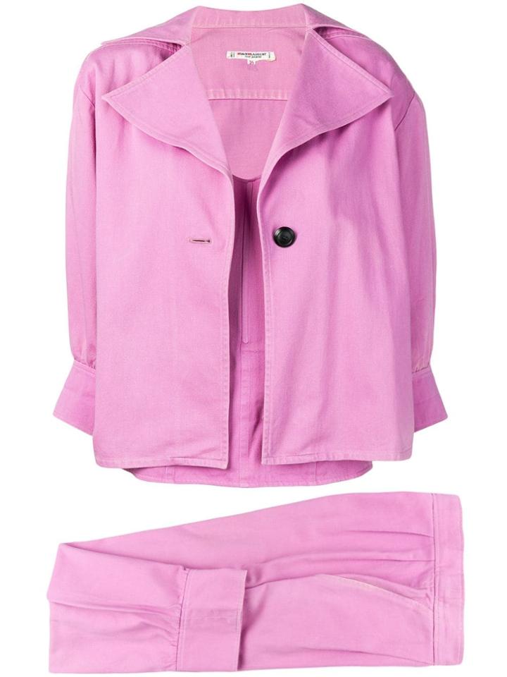 Yves Saint Laurent Vintage Three-piece Suit - Pink