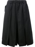 Moohong Pleat Detail Shorts, Men's, Size: 48, Black, Wool