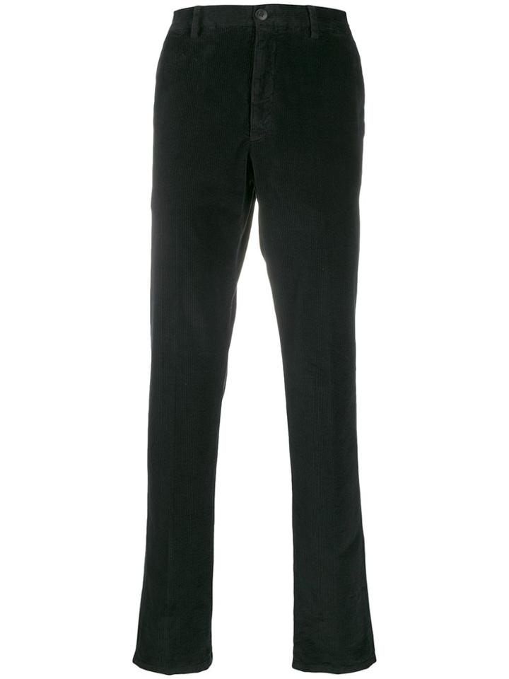 Z Zegna Straight-leg Chinos - Black