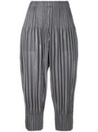 Pleats Please By Issey Miyake Ballon-shaped Trousers - Grey