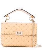 Valentino Valentino Garavani Rockstud Spike Crossbody Bag - Nude &