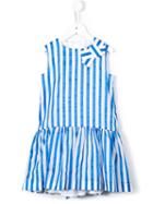 Il Gufo - Striped Dress - Kids - Silk/cotton/polyester - 6 Yrs, Girl's, White