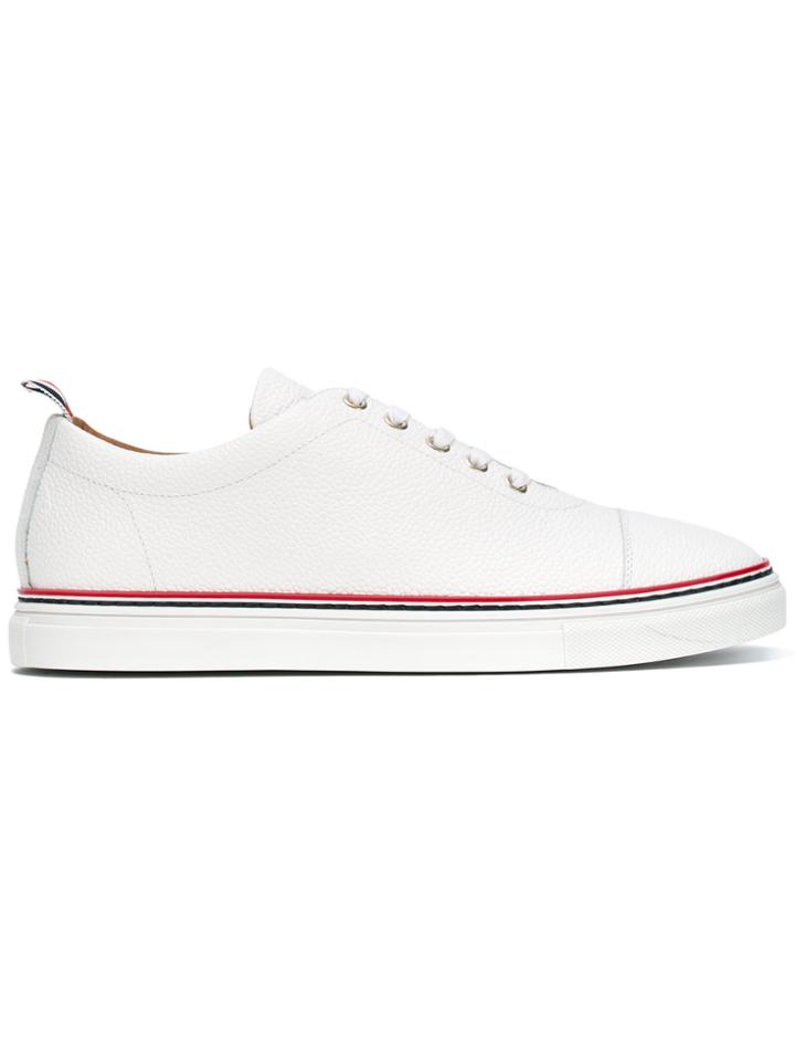 Thom Browne Classic Lace-up Trainers - White