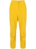 Zambesi Curved Knee Cropped Trousers - Yellow & Orange