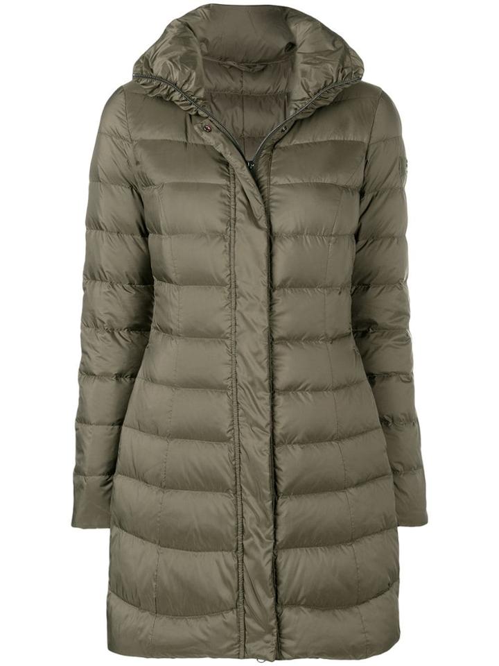 Peuterey Padded Mid-length Coat - Green