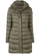 Peuterey Padded Mid-length Coat - Green