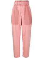 Isabel Marant High-waisted Trousers - Pink