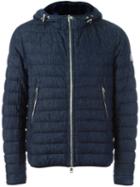 Moncler 'chamoix' Padded Jacket, Men's, Size: 4, Blue, Cotton/polyamide/goose Down