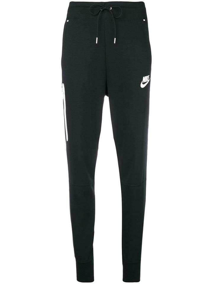 Nike Drawstring Waist Track Pants - Black