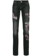 Philipp Plein Chicago Gang Jeans - Black