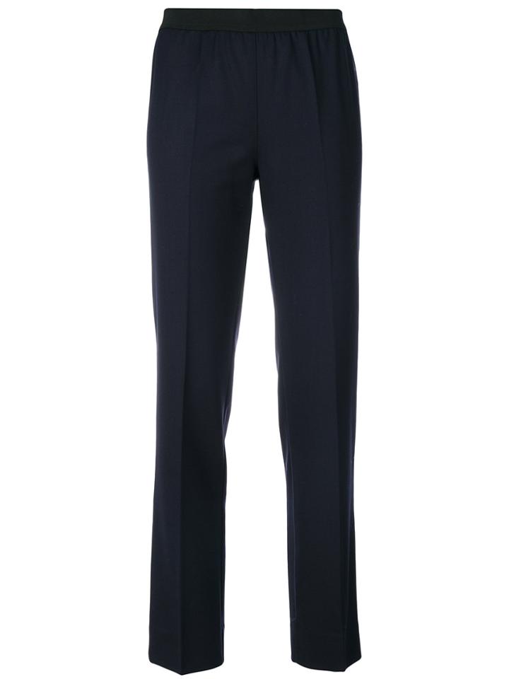 P.a.r.o.s.h. Straight Leg Trousers - Blue