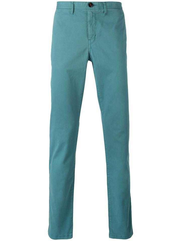 Michael Kors Classic Chinos, Men's, Size: 32, Green, Cotton/spandex/elastane