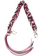 Red Valentino - Woven Bag Strap - Women - Calf Leather - One Size, Pink/purple, Calf Leather