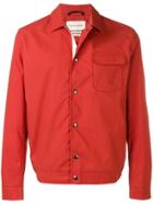 Oliver Spencer Fine Wax Shirt Jacket - Red