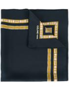 Céline Vintage Chain Print Scarf, Women's, Black