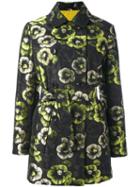 Etro Floral Print Trench Coat
