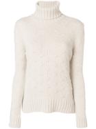 Borgo Asolo Bubble Knit Jumper - Grey